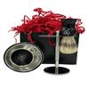 Barber Shave Kit Barbershop 6-Pc Men's Gift Set | Razor Shave Stand Brush Bowl Soap 100 Blades Maquinilla de Afeitar Profesional, Stainless Steel | The ULTIMATE Gift for Him view 3