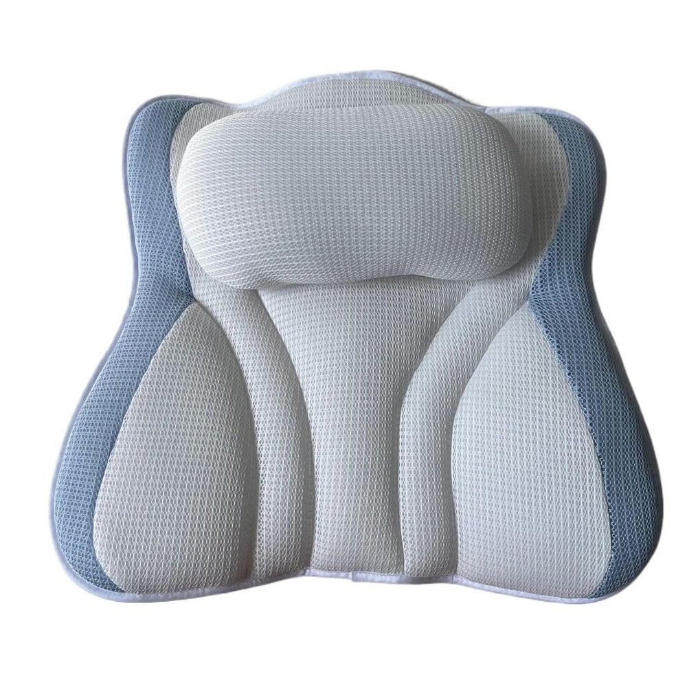 Bathtub Pillow Non-Slip Bath Mesh SPA Breathable Cushion
