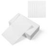 100pcs Perm Papers for Hair, Disposable Heat-Resistant End Papers Hair Paper Wraps Curling Paper for Salon Shop, White view 1