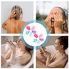 ARTSEWPLY 10Pcs Exfoliating Shower Gloves for Deep Body Cleaning Five-finger Bath Scrubber with Elastic Wrist for Gentle Dead Skin Removal Mixed Colors view 4