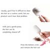 Retractable Cushion Massage Comb, 2026 New 3-in-1 Self Cleaning Comb, for Fast Blow Drying & Scalp Massage, Ergonomic Detangler for All Hair Types (White) view 4