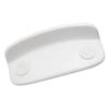 CIMAXIC Tub Pillow with Suction Cups for Neck and Back Support Non-Slip Breathable Bath Cushion for Spa and Bathtub Relaxation White Headrest Suitable for Bathroom Tubs view 1