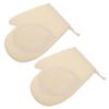 DECORNIJIA 2Pcs Deep Cleaning Exfoliating Bath Gloves Household Back-Pulling Towels for Shower Spa Lightweight Portable Double-Sided Scrub Loofah Mitts for Men and Women view 1