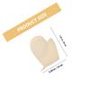 DECORNIJIA 2Pcs Deep Cleaning Exfoliating Bath Gloves Household Back-Pulling Towels for Shower Spa Lightweight Portable Double-Sided Scrub Loofah Mitts for Men and Women view 2