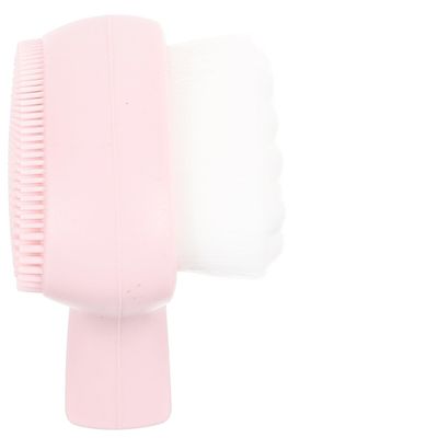 ABOOFAN Double-Sided Silicone Facial Scrubber Soft Bristle Face Cleaning Brush for Deep Cleansing Gentle Exfoliation and Makeup Removal Lightweight and Portable Skin Care Tool for Women