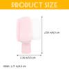 ABOOFAN Double-Sided Silicone Facial Scrubber Soft Bristle Face Cleaning Brush for Deep Cleansing Gentle Exfoliation and Makeup Removal Lightweight and Portable Skin Care Tool for Women view 3