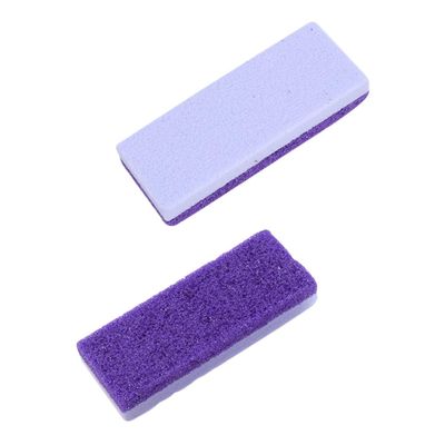 GETAJGHSD 2Pcs Double-Sided Purple Pumice Stone Foot Scraper Callus Remover for Dead Skin Exfoliating Foot Care Portable Pedicure Tool