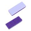 GETAJGHSD 2Pcs Double-Sided Purple Pumice Stone Foot Scraper Callus Remover for Dead Skin Exfoliating Foot Care Portable Pedicure Tool view 1