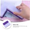 GETAJGHSD 2Pcs Double-Sided Purple Pumice Stone Foot Scraper Callus Remover for Dead Skin Exfoliating Foot Care Portable Pedicure Tool view 4