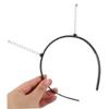 12pcs DIY Spring Hairband Lightweight Portable Headbands with Stable Spring Design for Women Hair Accessories for Costume Party Casual and Formal Events view 4