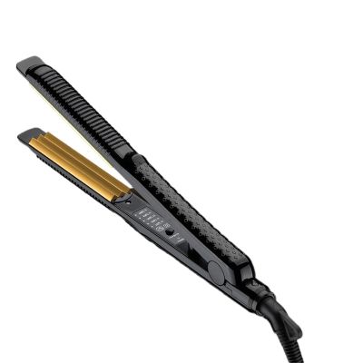 Professional Electric Hair Curling Iron 140-220 Heater Hair Crimper Curler Corn Plate Fluffy Wand Crimping Perm Splint(AU)