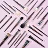 Professional Makeup Brush Set Cosmetic Tools Brushes Kit for Make Up Synthetic Foundation Concealer view 3