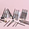 Professional Makeup Brush Set Cosmetic Tools Brushes Kit for Make Up Synthetic Foundation Concealer view 4