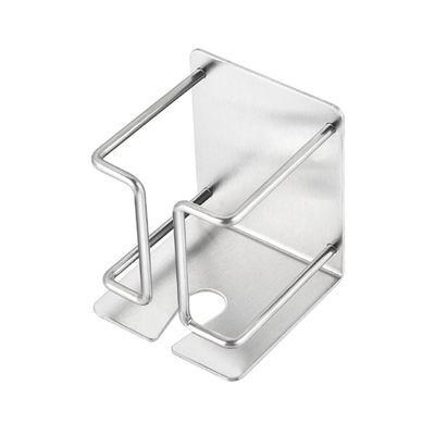 Angoily Stainless Steel Electric Razor Holder Wall-mounted Bathroom Organizer Adhesive Shaver Hanger for Easy Drying and Neat Storage Holder
