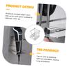 Angoily Stainless Steel Electric Razor Holder Wall-mounted Bathroom Organizer Adhesive Shaver Hanger for Easy Drying and Neat Storage Holder view 4