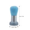 COOPHYA Fingernail Cleaning Brush Soft Bristle Nail Art Brush Portable Nail Dust Cleaner Compact Lightweight Design with Ergonomic Grip view 2