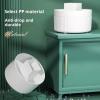 360 Rotating Makeup Brush OrganizerCosmetic Organizer 5 Slot Makeup Brushes Cup Bathroom Vanity Desktop Storage Holder Bag view 4