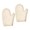 DECORNIJIA 2pcs Thickened Sisal Shower Gloves Exfoliating Body Scrubber Double-sided Bath Mitts for Dead Skin Removal and Deep Cleansing Universal Hand Massage Bath Accessories view 1
