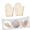 DECORNIJIA 2pcs Thickened Sisal Shower Gloves Exfoliating Body Scrubber Double-sided Bath Mitts for Dead Skin Removal and Deep Cleansing Universal Hand Massage Bath Accessories view 3