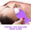 ADOCARN 2pcs Silicone Facial Cooling Roller for Women Portable Skin Care Tool for Swelling Relief Pore Tightening Sun Redness Repair and Soothing Massage Compact Design for Home and Travel view 2
