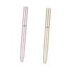 GRADENEVE 2pcs Retractable Double-ended Lip Brush with Cover Makeup Tool for Precise Lipstick and Gloss Application Portable Cosmetic Accessory for Travel and Professional Use Rose Gold Pink view 1