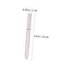 GRADENEVE 2pcs Retractable Double-ended Lip Brush with Cover Makeup Tool for Precise Lipstick and Gloss Application Portable Cosmetic Accessory for Travel and Professional Use Rose Gold Pink view 2