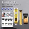 Hair Trimmer for Men Barber Shaver Haircut Remover Trimmer Rechargeable Hair Cutting Barber Professional Electric Hair Trimmer Set of 3 Multicolor view 2