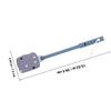 Angoily Long Handle Back Brush Shower Scrubber for Body Exfoliating and Deep Cleaning with Hanging Design Soft Bristles Bath Back Scrubber for Extended Reach Saving Shower Use view 2