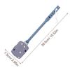 Angoily Long Handle Back Brush Shower Scrubber for Body Exfoliating and Deep Cleaning with Hanging Design Soft Bristles Bath Back Scrubber for Extended Reach Saving Shower Use view 4