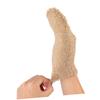 Angoily 2pcs Natural Ramie Jute Bath Scrub Gloves Exfoliating Body Brush Mitts Deep Cleansing Shower Gloves for Men Women Spa Skin Renewal view 4