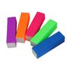 Angoily 10Pcs Sponge Nail Buffer Blocks for Manicure Pedicure All-Sided Sanding Files for Finger Toe Nails Random Color Pack Random Color view 1