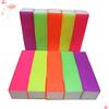 Angoily 10Pcs Sponge Nail Buffer Blocks for Manicure Pedicure All-Sided Sanding Files for Finger Toe Nails Random Color Pack Random Color view 2