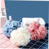 ARTSEWPLY 3Pcs Bath Poufs Mesh Shower Scrubber for Women and Men Soft PE Material Exfoliating Body Sponges Portable Lightweight Loofah Bath Puff for Deep Skin Cleansing and Healthy Skin Care view 4