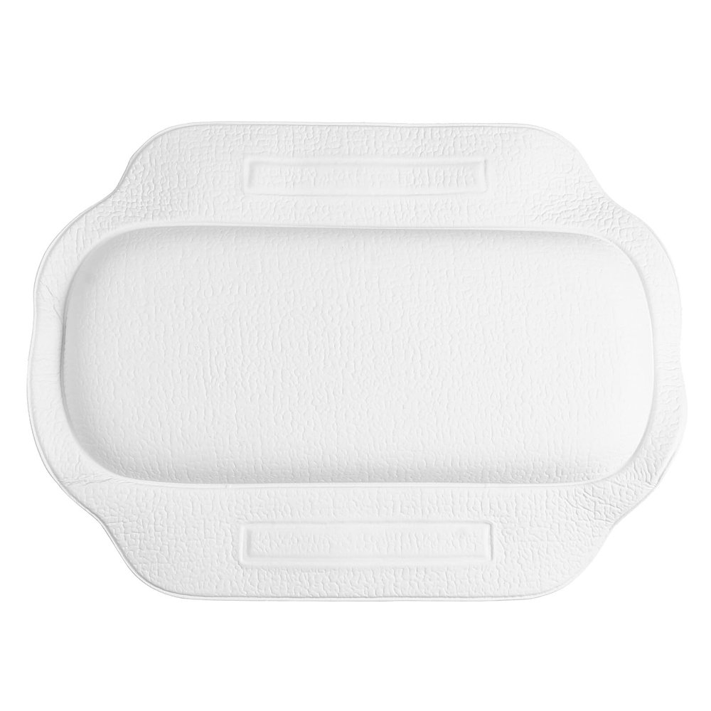 Abaodam Bathtub Pillow with Ultra-Large Suction Cups for Head Neck Shoulder Support Comfortable PVC Foam Bath Cushion Anti-Slip Spa Shower Accessory Suitable for Bathtubs for Relaxation