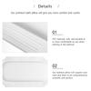 Abaodam Bathtub Pillow with Ultra-Large Suction Cups for Head Neck Shoulder Support Comfortable PVC Foam Bath Cushion Anti-Slip Spa Shower Accessory Suitable for Bathtubs for Relaxation view 2