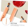 ARTSEWPLY Portable Retractable Lip Brush Warm Orange Sleek Lipstick and Gloss Applicator for Precise Makeup Compact Travel Beauty Tool Fits Wallet Cosmetic Bag view 4