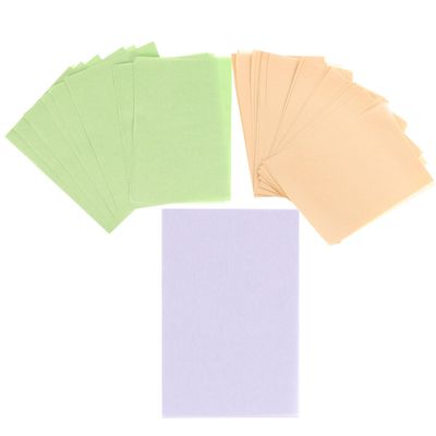 COOPHYA Oil Absorbing Blotting Sheets with Green Tea Lavender Herbal Scents for Oily Skin Care Facial Oil Control Tissues for Men and Women Portable Skin-friendly Material
