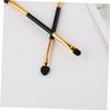 DEARMAMY 20pcs Dual-ended Eye Shadow Brushes for Women Compact Lightweight Makeup Brush for Precise Blending and Application Portable Eye Makeup Kit for Personal and Professional Use view 2