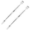 GANAZONO 2pcs Stainless Steel Blackhead Extractor for Women Facial Scraper Tool with Smooth Surface Comfortable Grip Lightweight Design for Pore Cleaning and Blackhead Removal view 1