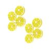 4Pcs Double Lemon Slices Hair Clips Lemon Hair Clip,Fruit Hair Clip for Women Girls Bangs Side Hairpins Creative Barrettes Duckbill Hair Accessories Clips and Barrettes Decoration view 1