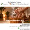 30 Packs Mugwort Zanthoxylum Ginger Foot Soak Set, 25.36oz Natural Foot Bath Spa Powder Kit for Relaxation, Premium Herbal Blend (900g) view 4