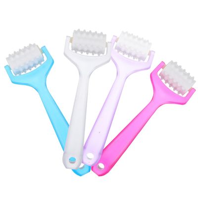 Didiseaon 4Pcs Facial Roller Massager for Women Manual Skin Care Tools with Hanging Wrinkle Reduction and Skin Rejuvenation Smooth Touch Design for Easy Use and Compact Storage Random Color