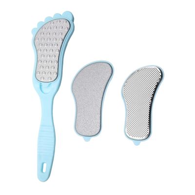 ABOOFAN Sky-Blue Handheld Foot File for Dead Skin Removal Callus Remover Rasp for Heel Repair and Foot Skin Smoothing for Cracked Home