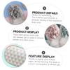 GETAJGHSD 3pcs Exfoliating Shower Gloves and Back Scrubber Double-Sided Bath Gloves for Gentle Deep Cleaning Skin Exfoliation and Enhanced Suitable for All Skin Types view 2