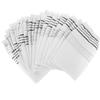DECORNIJIA 20 pcs Disposable Double-sided Exfoliating Shower Gloves for Deep Body Cleansing Practical Bath Mitts for Neck Shoulders Feet Comfortable Texture Suitable for Home Travel Salon Use view 1