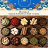 30 Packs Herbal Foot Soak Set, 31.74oz Natural Foot Bath Spa Powder Kit for Foot Relaxation, Infused with Mugwort, Ginger & Safflower (900g)12 view 3