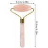 FESTFENDS Jade Facial Massage Roller Handheld Skin Massager Ergonomic Grip Smooth Cooling Surface for Face and Body Relaxation and Anti-Aging view 2