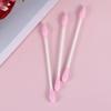 COOPHYA 300pcs Disposable Double-head Cotton Swabs Pink Soft Gentle Paper Stick Multipurpose Makeup Tool for Home Travel Ear Cleaning and Beauty Accessories view 4