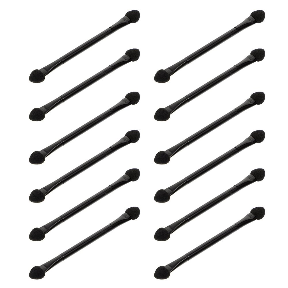 CIMAXIC 30Pcs Double-ended Eyeshadow Sticks Makeup Applicators for Women Skin-friendly Sponge Tips Lightweight Portable Cosmetic Tools for Eye Makeup and Face Painting