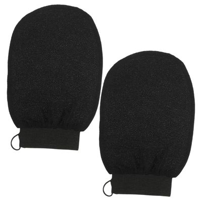 Angoily 2Pcs Reusable Rayon Shower Mitts Dead Skin Remover Gloves for Body Exfoliation and Deep Cleansing Lightweight Bath Scrub Gloves for Arms Legs Chest Back Comfortable Skin Care Tool